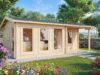 Træhytte / 22 M2 / 7 X 4 M / 70 MM