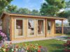 Træhytte / 22 M2 / 7 X 4 M / 70 MM