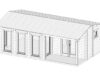 Træhytte / 22 M2 / 7 X 4 M / 70 MM