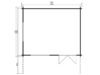 Karmen – Moderne Træhytte / 18 M2 / 44 MM / 5 X 4,1 M | G0085