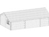 Dune – Træhytte med 2 Værelser / 70 M2 / 70 MM / 12 X 6 M | G0226 Træhytte med 2 Værelser / 70 M2 / 70 MM / 12 X 6 M