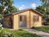 Ireland – Træhytte Med 2 Værelser / 43 M2 / 70 MM / 6 X 7 M | G0209 Træhytte Med 2 Værelser / 43 M2 / 70 MM / 6 X 7 M (malet)