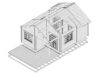 Træhytte / 31 M2 / 58 MM / 5,3 X 7,4 M