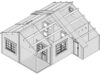 Træhytte Med Opbevaringsrum / 36 M2 / 70 MM / 7,8 X 6,9 M