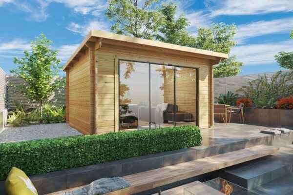 Moderne lille havehus "Trinity" | G0377