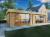Stort moderne havehus “Rebeka” 29 m² | 8 × 4 m | 70 mm