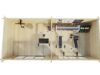 Stort moderne havehus “Rebeka” 29 m² | 8 × 4 m | 70 mm