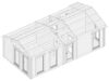 Hansa Holiday M - Sommerhus med et soveværelse 30 M2 / 70MM / 8 X 4 M / G0316-7