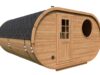 Oval Sauna Tønde Deluxe 4X4 M / TG009 - 1