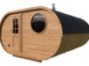 Oval Sauna Tønde Deluxe 4X4 M / TG009 - 2