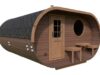 Oval Sauna Tønde Deluxe 4X4 M / TG009 - 5