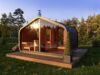 Havesauna Med Forrum Everest Mini 4x2 M / TG023-4