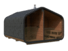 Udendørs Sauna Mont Blanc 4x4 M / TG024-4