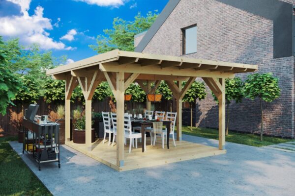 Havepavillon I Træ Dora 4 X 5 M / G0402 01