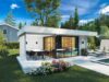 Luna - Moderne Træhytte Med Veranda 12 M2 / 7 X 5 M / 70 MM / G0399-03