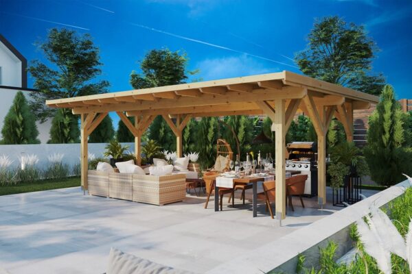 Stor Havepavillon Dora XL 6 x 5 M G0403-01