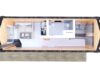 Tiny House “HyggeHut” - Isoleret Træhus med hems og mulighed for sedum tag 24 M2 / 8 X 3 M / 200 MM / G0412-09