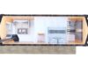 Tiny House “HyggeHut” - Isoleret Træhus med hems og mulighed for sedum tag 24 M2 / 8 X 3 M / 200 MM / G0412-10