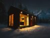 Tiny House “HyggeHut” - Isoleret Træhus med hems og mulighed for sedum tag 24 M2 / 8 X 3 M / 200 MM / G0412-15