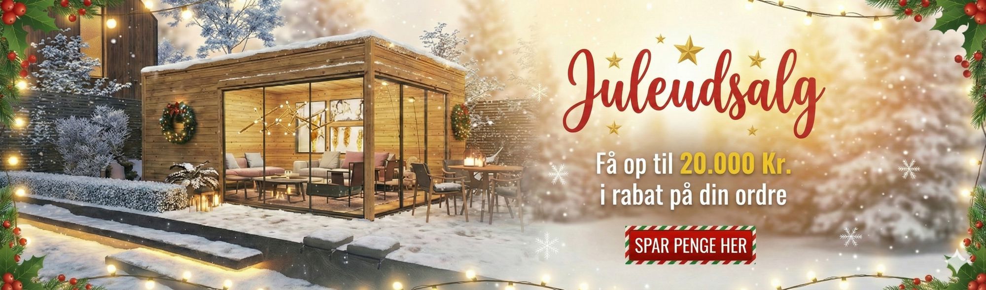 Få op til 20.000 Kr. i rabat på din ordre