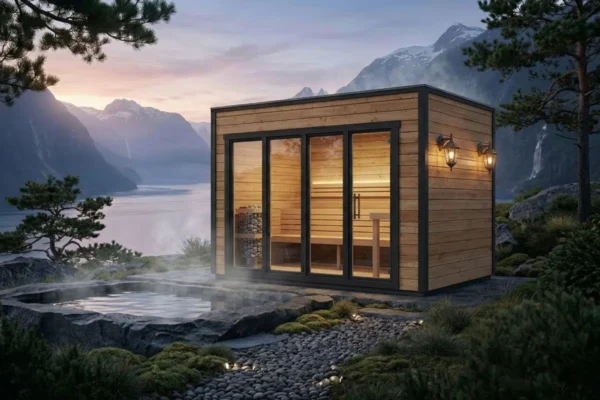Aurland – Saunahytte / 7 M2 / 40 MM / 4 X 2 M