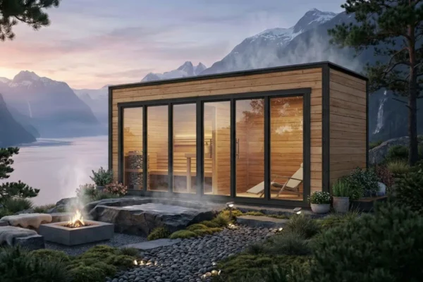 Lyngen – Saunahytte / 10 M2 / 40 MM / 5 X 2 M