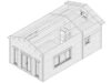 Stefan 5 - Træhytte Med Hems / 33 M2 / 8 X 5 M / 70 MM
