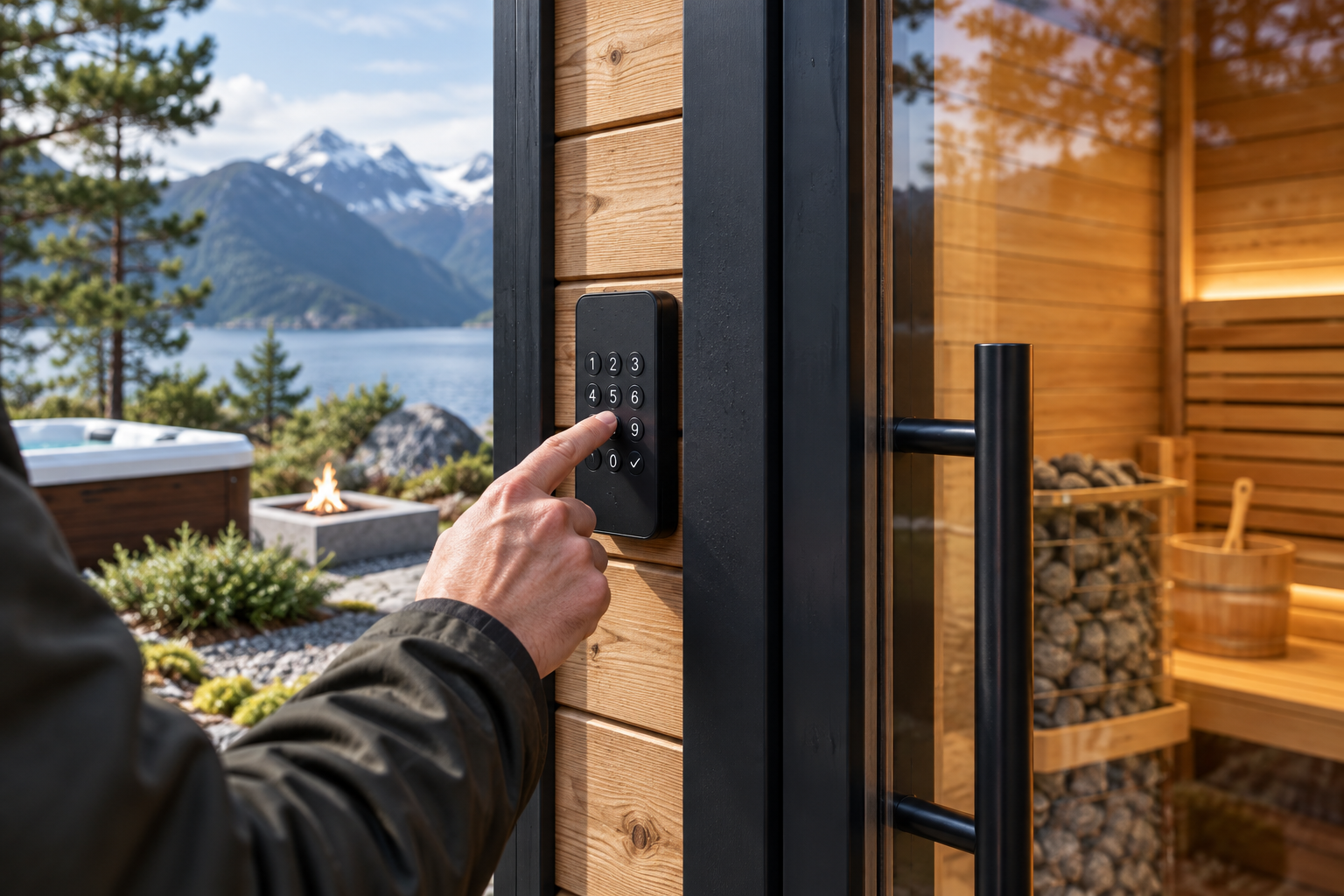 Digital adgang til sauna